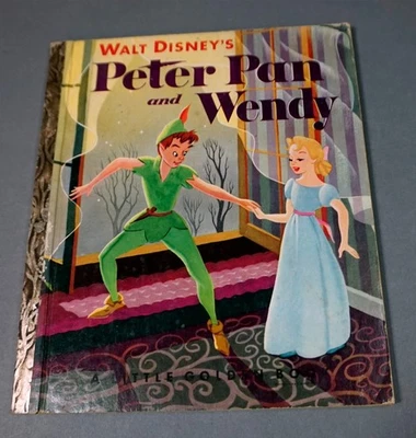 Peter Pan & Wendy Disney Little Golden Book First Printing "A" 1952-GMFB Foto 1 de 3