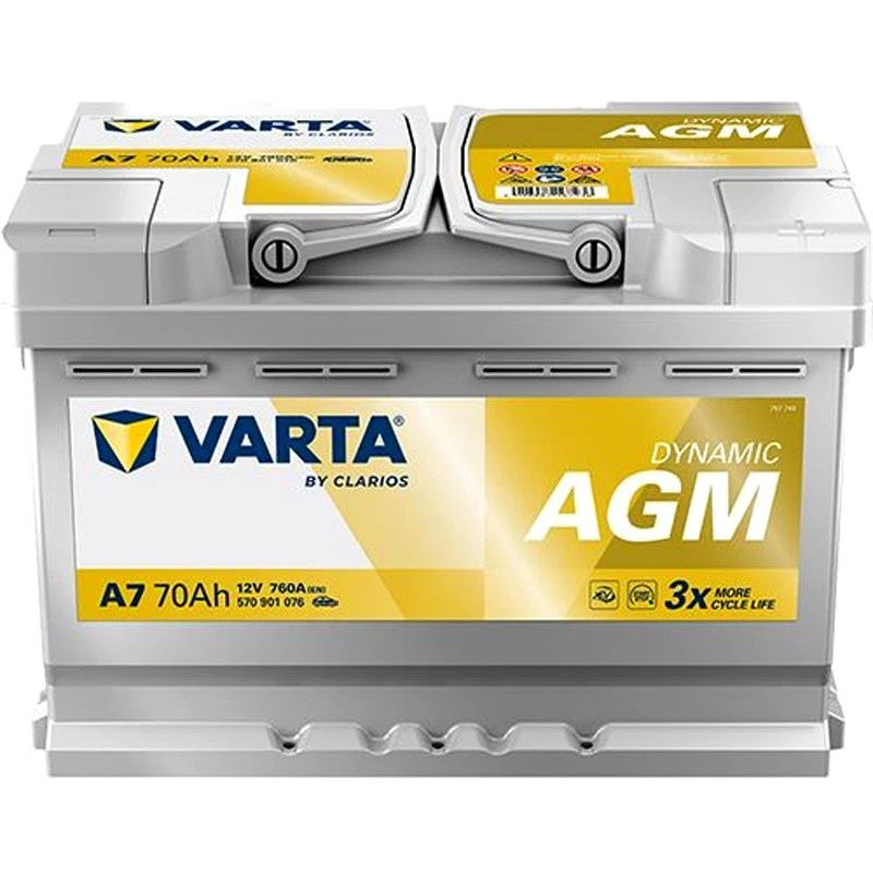 VARTA Starterbatterie 570901076K262