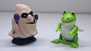 Linda rana de juguete de cuerda rana saltadora mecánica + cuerda fantasma. - Imagen 1 de 9