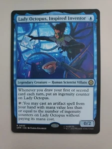 MTG Lady Octopus, Inspired Inventor Marvel's Spider-Man Regular Rare - Picture 1 of 1