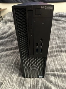 Dell Precision Tower 3420(250GB Intel Xeon E3-1220 3GHz 8GB RAM)Desktop-Black - Picture 1 of 7