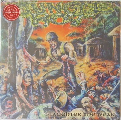 Slaughter the Weak by Jungle Rot (Record, 2022) Clear Vinyl New Sealed  - Image 1 of 2