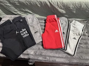 Adidas/Nike Sweatpants Youth M 10-12/ Youth L Lot of 6 Pre-owned - Picture 1 of 24