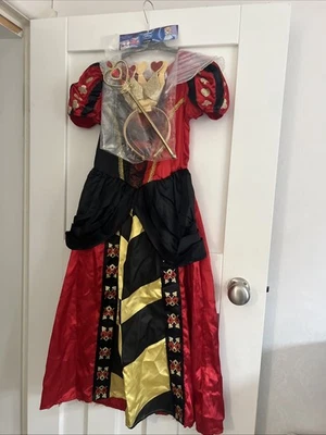 Disney At George Queen Of Hearts Fancy Dress 7-8 Years - Image 1 of 4