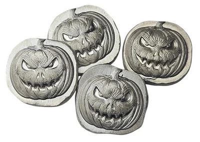 BeKo Edelmetalle 1/2 Oz Silberbarren - Rundbarren 999 Feinsilber grosser Kürbis - Bild 1 von 3