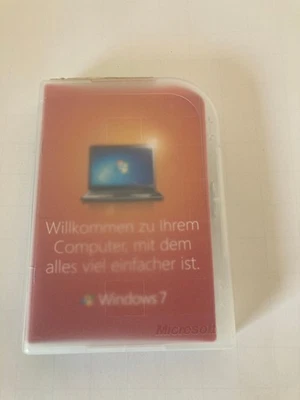 Microsoft Windows 7 CD 32Bit + 64 Bit mit Key - Bild 1 von 2