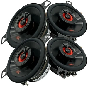 4x JBL GTO-X3 GTO Series 3.5" 3-1/2" 2-Way Car Audio Speakers Crystal CLEAR - Picture 1 of 5