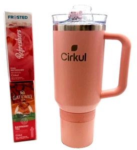 [CIRKUL] 40oz StrawSip Insulated Stainless Steel Tumbler *DRINK SET* - Picture 1 of 6