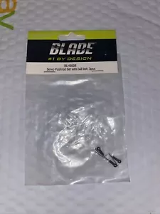 BLADE Servo Pushrod Set with ball link 3pcs mCP X BLH3508 Replacement Helicopter - Picture 1 of 3