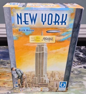 New York Board Game Multi Language Award Winning Game Dirk Henn Queen Games - Picture 1 of 4