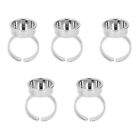 Microblading Ink Ring Cup 5pcs Tattoo Ink Ring Cup For Beauty Salon