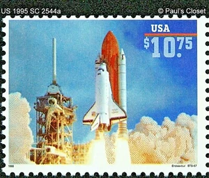 US 1995 SC 2544A $10.75 SPACE SHUTTLE ENDEAVOR MNH ORIGINAL GUM VERY FINE - Picture 1 of 2
