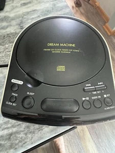 Sony Dream Machine ICF-CD815 FM/AM Radio CD Player Dual Alarm Clock w/ Aux Input - Picture 1 of 11
