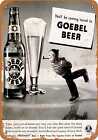 Metal Sign - 1943 Goebel Beer -- Vintage Look