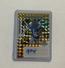 2023 Mosaic Draft Picks JONATHAN MINGO #AM-JMI Autographs Gold /10