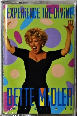 Cassette Bette Midler Experience the Divine SEALED Hits Boogie Woogie Bugle Boy - Image 1 of 2