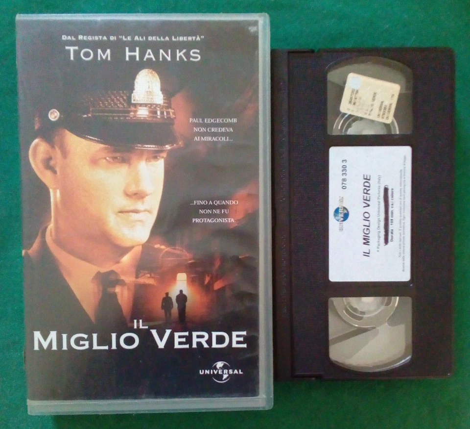 Vhs Film Drammatico Il Miglio Verde Tom Hanks Stephen King ex nolo (V105)° - Immagine 1 di 1