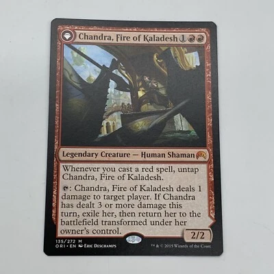 Chandra, Fire Of Kaladesh mtg Magic The Gathering Origins NM Condition - Image 1 of 2