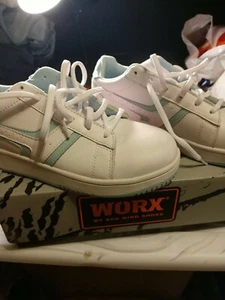NOS Worxs Steel toe Shoes women's 9 ww - Picture 1 of 6