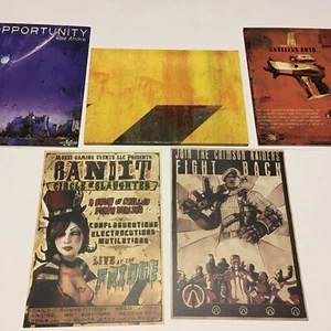 Borderlands 2 Ultimate Loot Chest Promotional Lithograph Art Set - Afbeelding 1 van 4