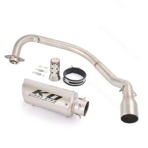 Silenciador de tubo de enlace de cabezal sistema de escape completo para motocicleta CF-MOTO ST Papio 125 - Imagen 1 de 8