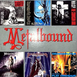 METALBOUND CD Promo 1992 IRON MAIDEN Slaughter WASP Megadeth BLACK SABBATH - Picture 1 of 4