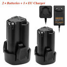 3AH 10.8V Li-ion Battery/Charger For Black&Decker BL1310 BL12 LBX12 LBXR12 BL1510