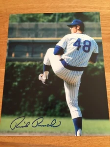 Chicago Cubs Rick Reuschel signed 8x10 W/COA - Picture 1 of 3