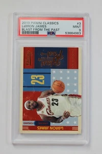 2010-11 Panini Classics LEBRON JAMES #3 Blast from the Past Graded PSA 9 Mint - Picture 1 of 2