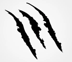 Jurassic Park Scratches Claw Racing Vinyl Decal Sticker Window Truck - Picture 1 of 3
