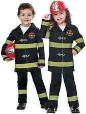 Jr. Fire Chief Fireman Firefighter Hero Book Week Toddler Girls Boys Costume