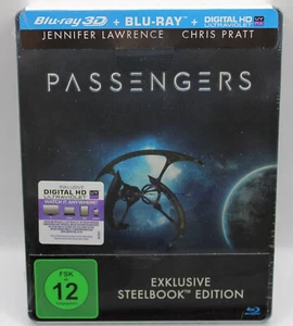 NEU Passengers Blu-ray 3D + 2D Steelbook deutsch - Imagen 1 de 9