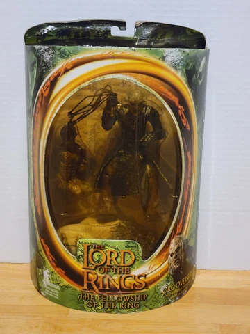 Lord of the Rings Action Figure Orc Overseer LOTR Toybiz Newborn Uruk-Hai NIB Cover