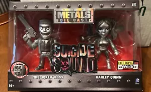 Metals Diecast Suicide Squad JOKER HARLEY QUINN Hot Topic 2016 exclusivo de verano - Imagen 1 de 8
