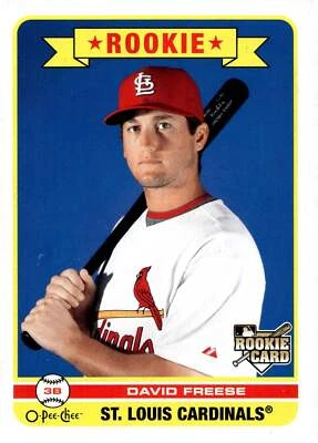 David Freese 2009 Upper Deck O-Pee-Chee RC #579 Foto 1 de 2