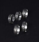 Wholesale 925 5pc Solid Sterling Silver Plain Adjustable Toe Ring Lot N079