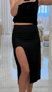 Women’s Midi Black Pencil Skirt Size S - Picture 1 of 3
