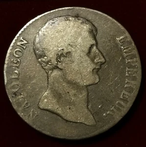 Napoléon 1er Empereur ♦ Jolie 5 Francs An 12 M TOULOUSE Type Intermédiaire RARE! - Imagen 1 de 2