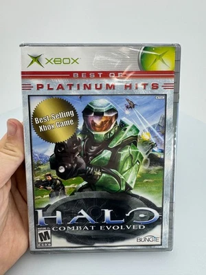 Halo: Combat Evolved (Microsoft Xbox, 2001) Platinum Hits NEW Factory Sealed - Image 1 of 3