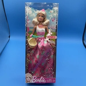 Barbie Fairytale Magic Doll with Basket & Bunny 2011 Mattel W2942 RARE - Picture 1 of 8