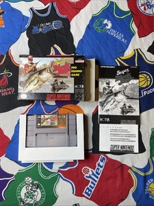 SUPER BLACK BASS (NINTENDO SNES, 1994) COMPLETE IN BOX (P03042940) - Picture 1 of 4