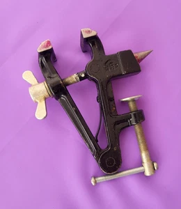 Vintage Sowjetischer Schraubstock mit Amboss. Werkzeug eines Juweliers - Uhrmachers UdSSR - Bild 1 von 19
