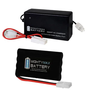 Mighty Max 9.6V 2000mAh NiMH Replacement Battery For Tyco Fast Traxx + Smart Cha - Picture 1 of 6