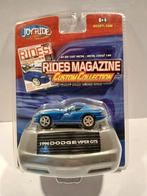 Ertl Joyride 1996 DODGE VIPER GTS 1:64 Diecast - Rides Magazine - Image 1 of 2