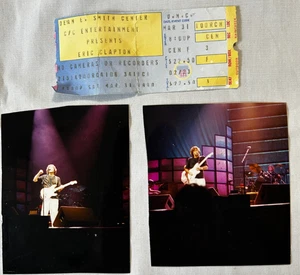 Eric Clapton - Ticket Stub - 3/31/90 Dean Smith Center Chapel Hill NC + 2 Photos - Picture 1 of 2