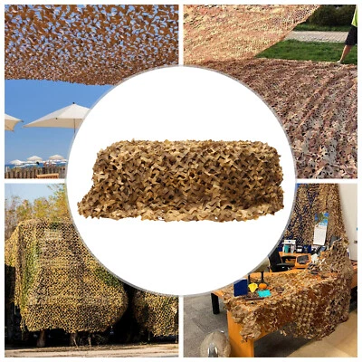 Camouflage Net Sun Shelter Net Army Camo Netting Hunting Camping Woodland Net US - Image 1 of 4