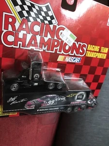EXIDE BATTERIES JEFF BURTON 99 SEMI TRUCK TRAILER NASCAR RACING - Picture 1 of 4