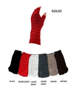 KNITTED GLOVES - FINGERLESS - GL-G2122 - Picture 1 of 1
