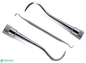 Sichel Scaler H6/h7 Dental Doppelendig Parodontal Skalierung Stahl Instrumente - Bild 1 von 4