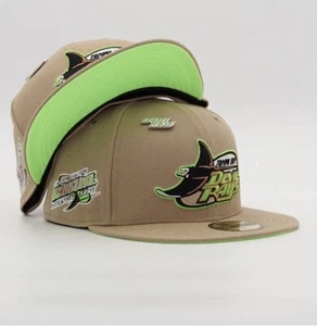 New Era 59Fifty “ Pistachios SE Pack” Tampa Bay Devil Rays Size 7 - Hat Club - Picture 1 of 7